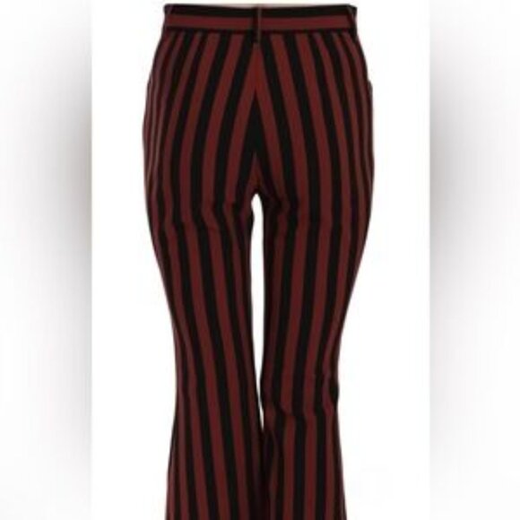 Dolce & Gabbana Elegant Cropped Flared Trousers IT44 L - Picture 1 of 7